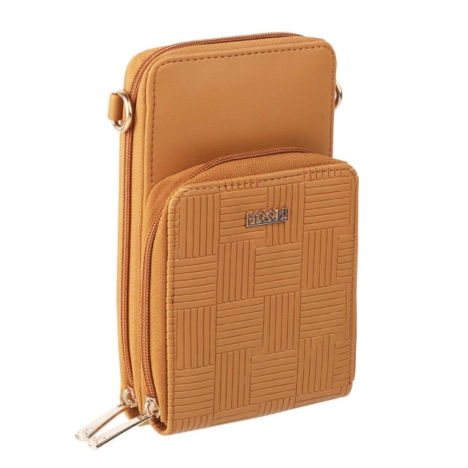 Mochi Women Camel Mobile Sling Bag (SKU: 95-8372-97-10)