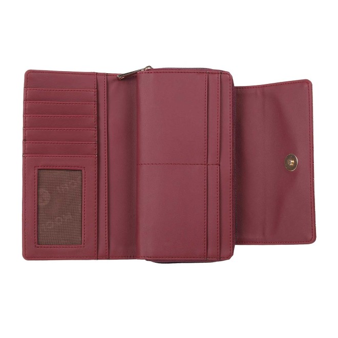 Mochi Women Maroon Wallets Bifold (SKU: 95-8398-44-10)