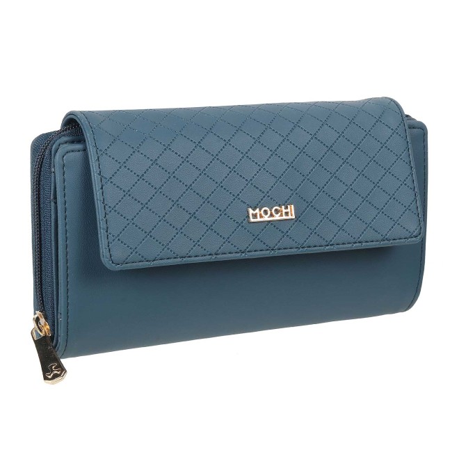 Mochi Women Blue Wallets Bifold (SKU: 95-8398-45-10)